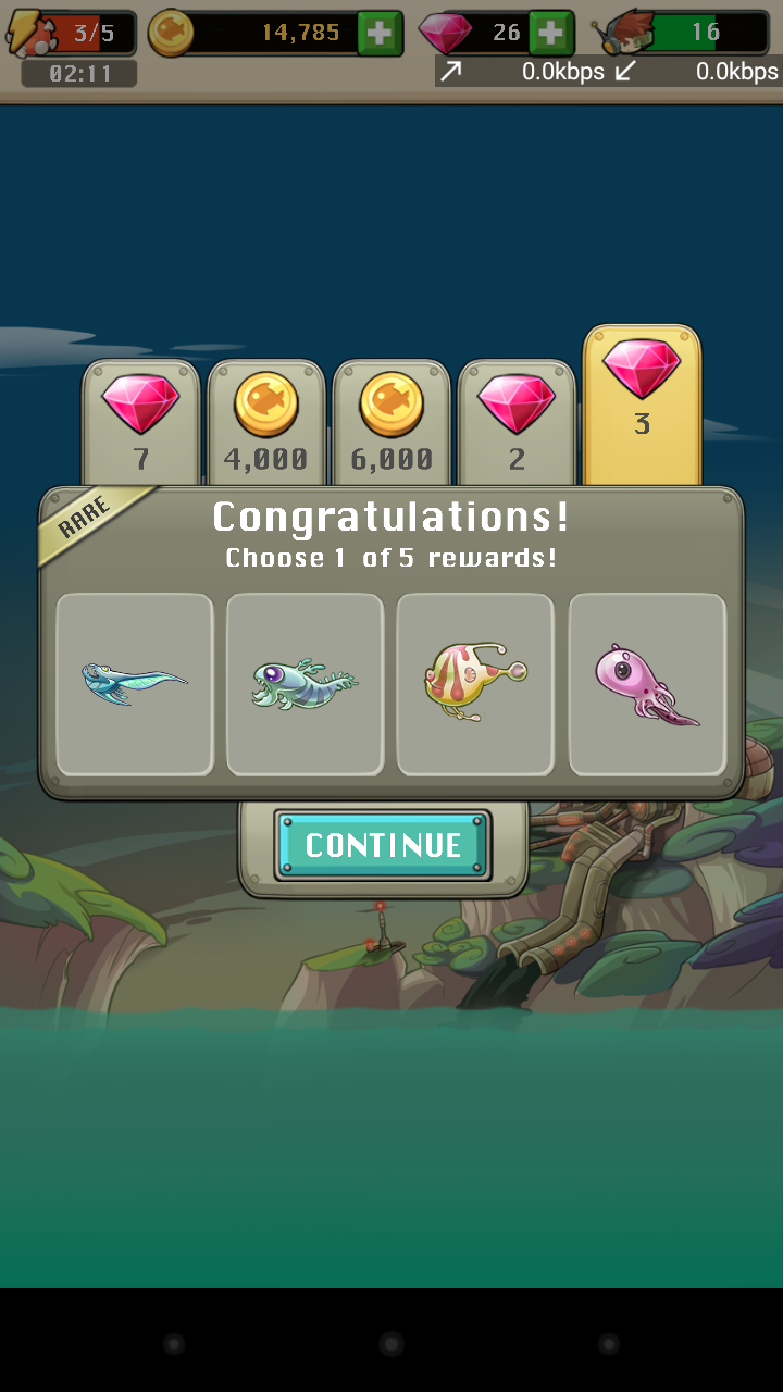 スマホゲームのモブフィッシュハンター(Mobfish Hunter)がおもしろい！: FlaCode